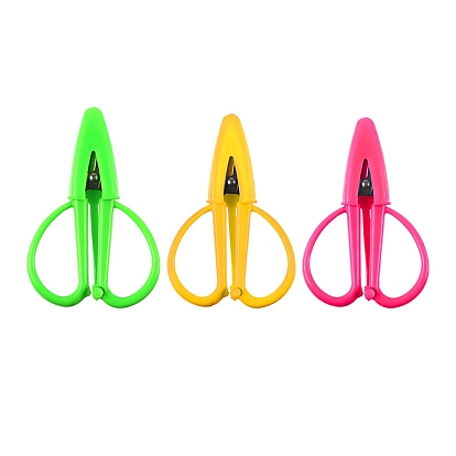 Ножницы из нержавеющей стали, швейные ножницы, с пластиковыми ручками