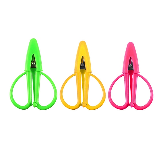 Ножницы из нержавеющей стали, швейные ножницы, с пластиковыми ручками