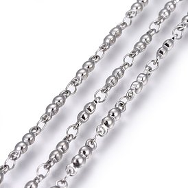 304 Stainless Steel Link Chains, Soldered