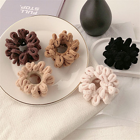 Solid Color Hair Accessories, Cloth Elastic Hair Ties, Ponytail Holder Scrunchie/Scrunchy
