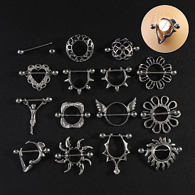 316l хирургические кольца для сосков из нержавеющей стали