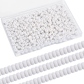 3 нитки ручной работы бусины из полимерной глины нитки, для поделок ювелирных изделий, плоско-круглые