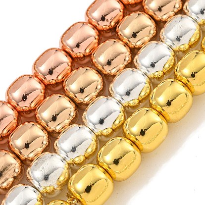 Гальванические нити из синтетических немагнитных гематитовых бусин, колонка