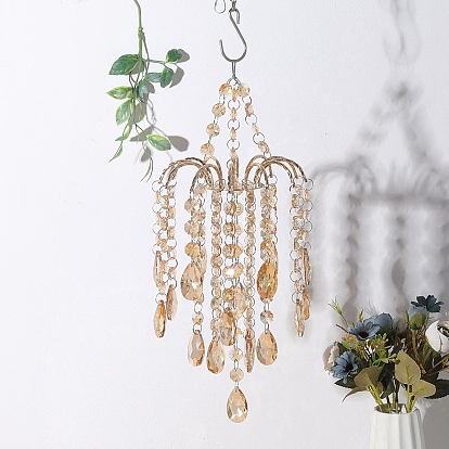 Crystal Glass Sun Catcher Pendant, Rainbow Maker, DIY Garden & Home Decoration