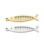304 Stainless Steel Pendants, Fish Charms
