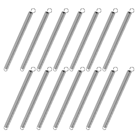 14шт. 304 пружина растяжения из нержавеющей стали с двойным крючком