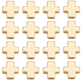 50 бусины из сплава шт., крестик, без свинца, без никеля и без кадмия