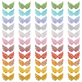 Ahademaker 110шт 11 цвета нетканый материал украшения аксессуары, радужное рельефное крыло ангела