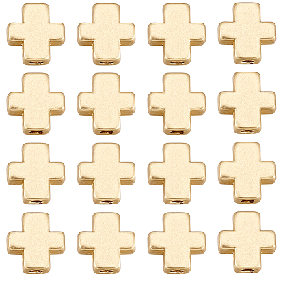50 бусины из сплава шт., крестик, без свинца, без никеля и без кадмия