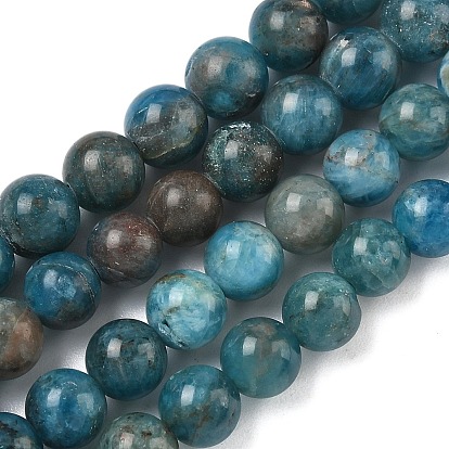 Природного апатита нитей бисера, круглые