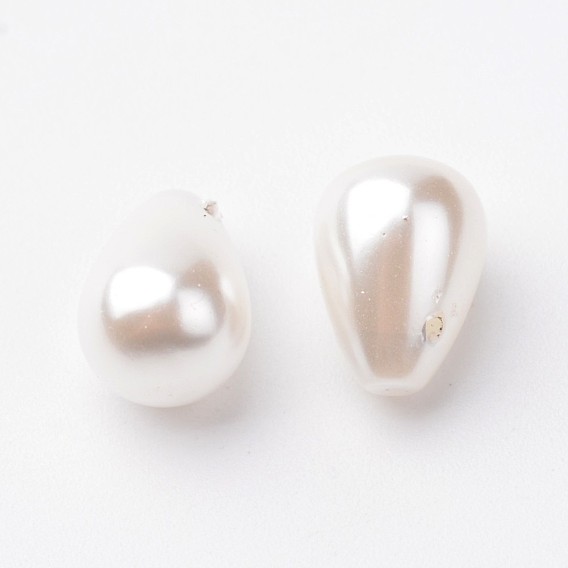 Shell Pearl Beads, Drop