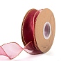 Polyester Organza Ribbon, for Gift Wrapping, Bow Tie Making, Flat
