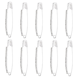 Железные булавки со стразами для одежды