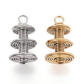 304 подвески из нержавеющей стали, подвески в виде спиральных катушек