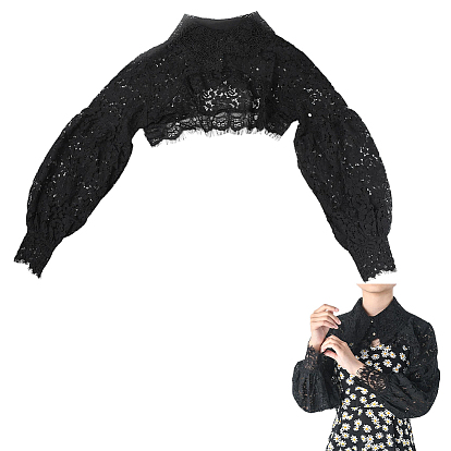 Съемные свадебные кружевные шали из полиэстера