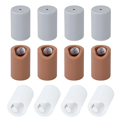 12 шт. 3 цвета самоклеящиеся силиконовые мебельные уголки, угловой протектор, колонка