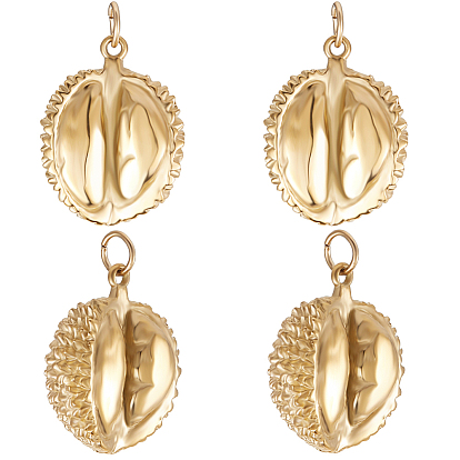 4 шт. ионное покрытие (ip) 304 подвески из нержавеющей стали, с целью перехода в кольце, дуриан