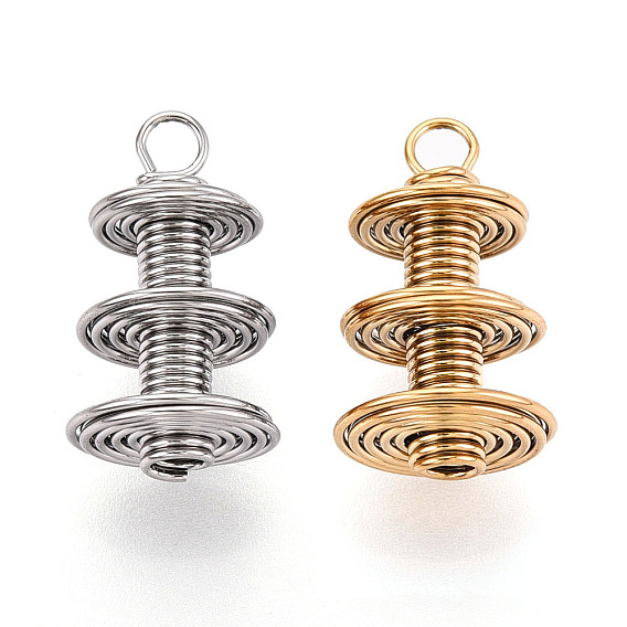 304 подвески из нержавеющей стали, подвески в виде спиральных катушек