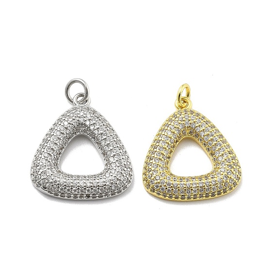 Стойка металлическая латунная микропрофилированная кубическая циркония подвески, треугольные, с целью перехода в кольце, без свинца и без кадмия, долговечный