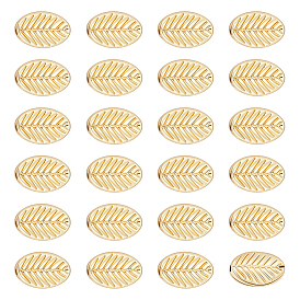 24 бусины из сплава шт., лист