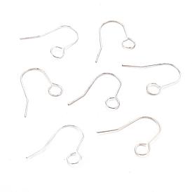 Placage sous vide pvd 304 crochets de boucles d'oreilles en acier inoxydable