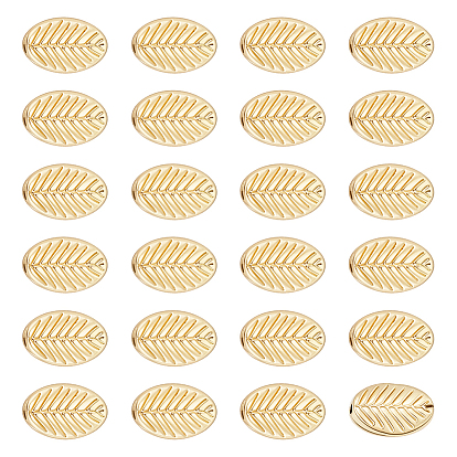 24 бусины из сплава шт., лист