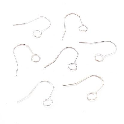 Placage sous vide pvd 304 crochets de boucles d'oreilles en acier inoxydable