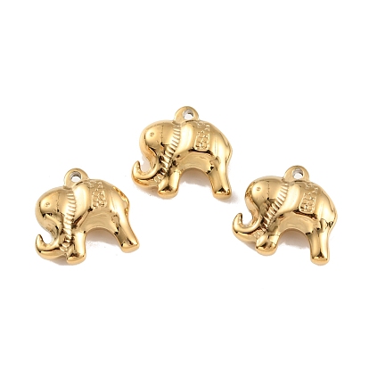 Ионное покрытие (ip) 304 подвески из нержавеющей стали, очарование слона