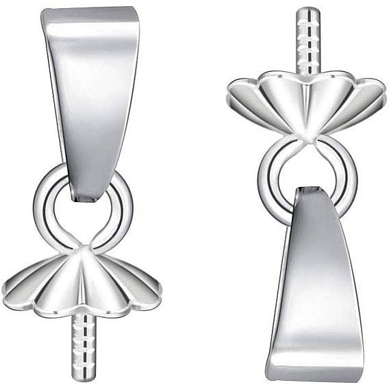 925 залоги из стерлингового серебра, за половину пробурено бисера