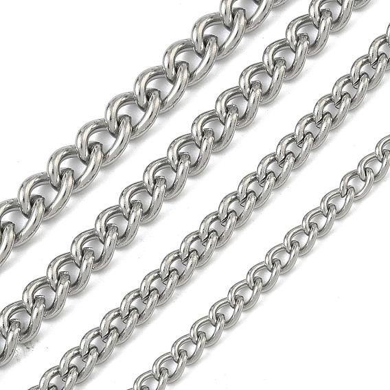 304 из нержавеющей стали обуздать цепи, несварные, с катушкой