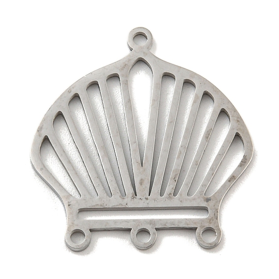 304 нержавеющей стали ссылки люстра компонент, лазерная резка, формы раковины