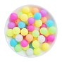 Luminous Food Grade Silicone Beads, Chewing Beads For Teethers, DIY Nursing Necklaces Making, Round