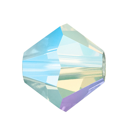 Хрустальные бусины preciosa®, чешский хрусталь, биконус(451 69 302 рондель)