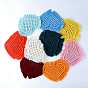 Cotton Macrame Cup Mats, Handmade Braided Tassel Coaster, Heart
