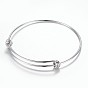 Регулируемый 304 расширяемый браслет из нержавеющей стали