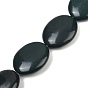 Природного индийского агата бисер нитей, Плоско-овальные