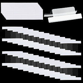 8 листы бумаги пустая карточка, с 150шт. самоклеящихся индексных вкладышей из ПВХ