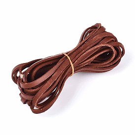 Flat Leather Jewelry Cord, Jewelry DIY Making Material