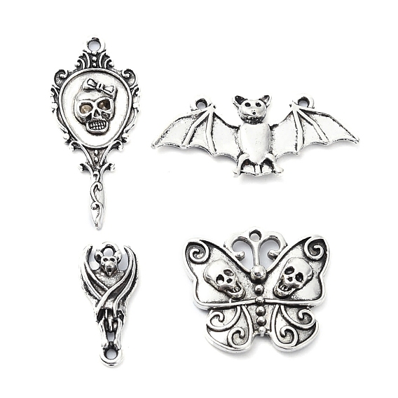 Подвески из сплава в тибетском стиле , для Хэллоуина, без свинца и без кадмия
