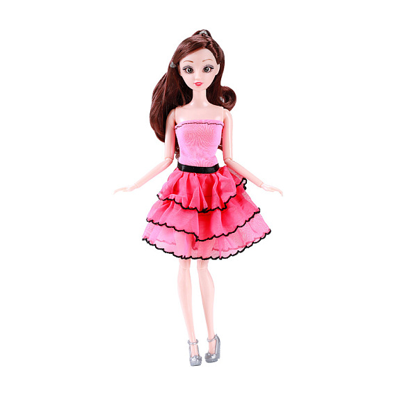 Strapless Skirt Cloth Doll Dress, Casual Wear Clothes Set, for 11 inch Girl Doll Party Dressing Accessories