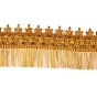 Polyester Ribbon, with Tassels, Clothing Ornament