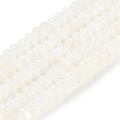 Естественных пресноводных оболочки бисер нитей, окрашенные, рондель