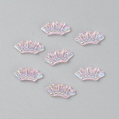 Кабошоны из смолы, аксессуары для украшения ногтей для женщин, корона