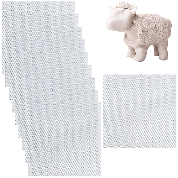 Алюминиевые сетчатые листы, квадратный