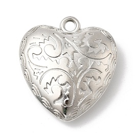 Пластмассовые подвески ccb, сердце