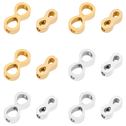 304 Stainless Steel Beads, Infinity