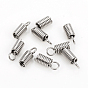 201 Stainless Steel Terminators, Coil Cord Ends
