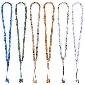 6 piezas 6 colores pulseras de cuentas de oración redondas de acrílico musulmanas, Pulseras de cuentas mala para hombres y mujeres