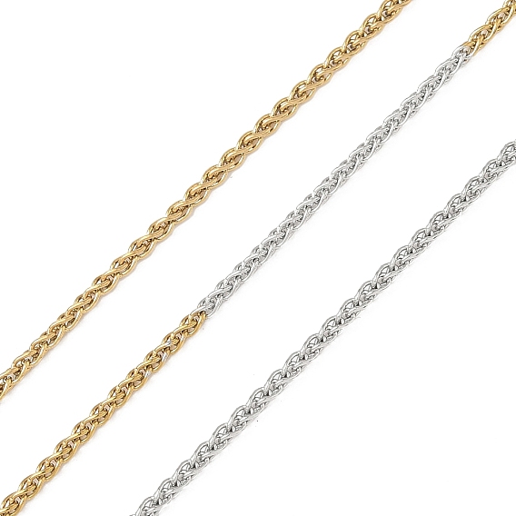 304 из нержавеющей стали цепи пшеницы, пайки, с катушкой