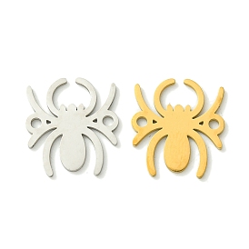 201 Stainless Steel Connector Charms, Laser Cut, Spider Link